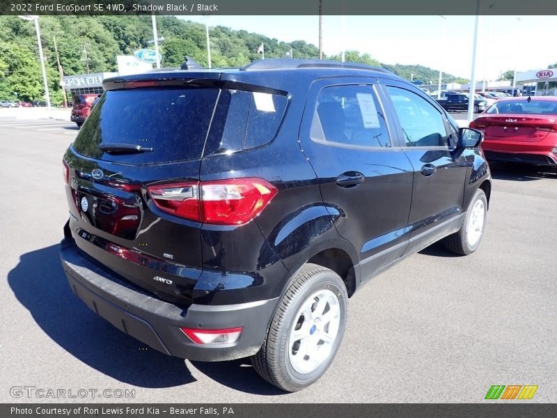 Shadow Black / Black 2022 Ford EcoSport SE 4WD