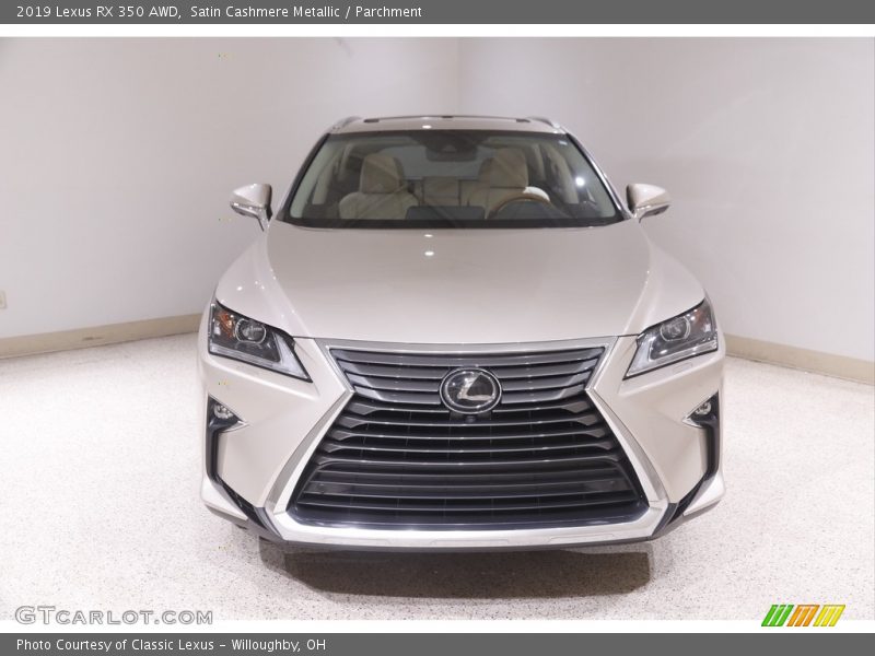 Satin Cashmere Metallic / Parchment 2019 Lexus RX 350 AWD