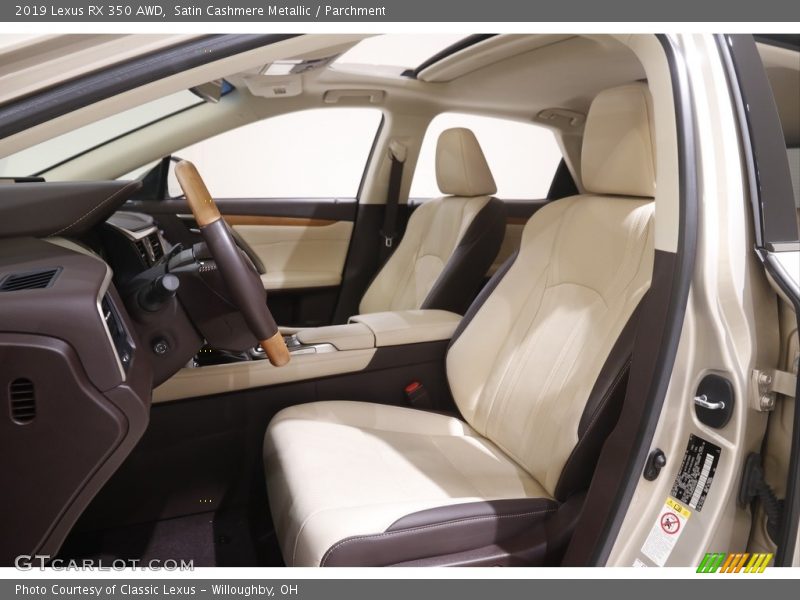 Satin Cashmere Metallic / Parchment 2019 Lexus RX 350 AWD
