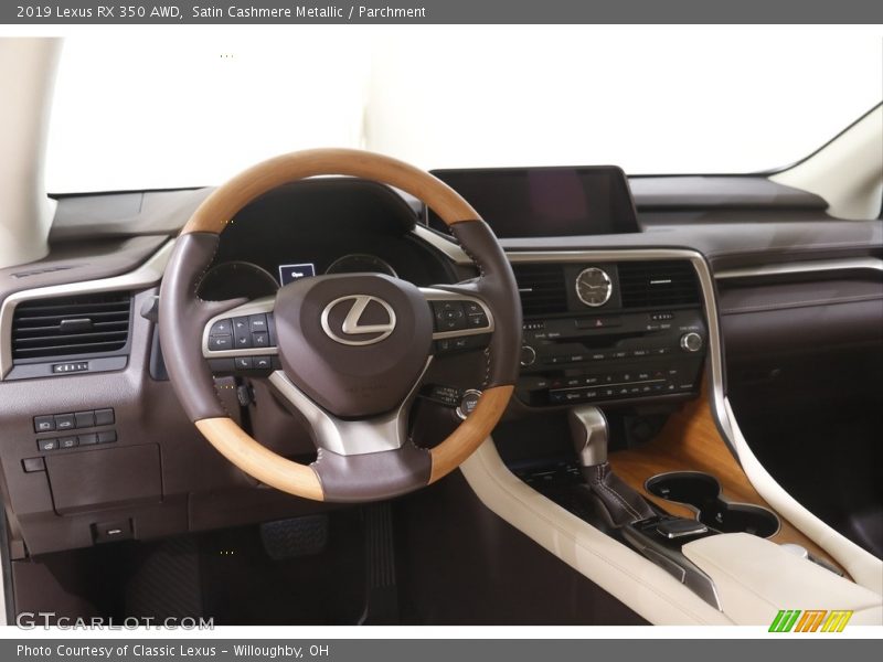Satin Cashmere Metallic / Parchment 2019 Lexus RX 350 AWD