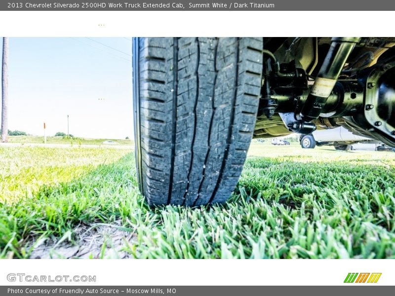 Summit White / Dark Titanium 2013 Chevrolet Silverado 2500HD Work Truck Extended Cab