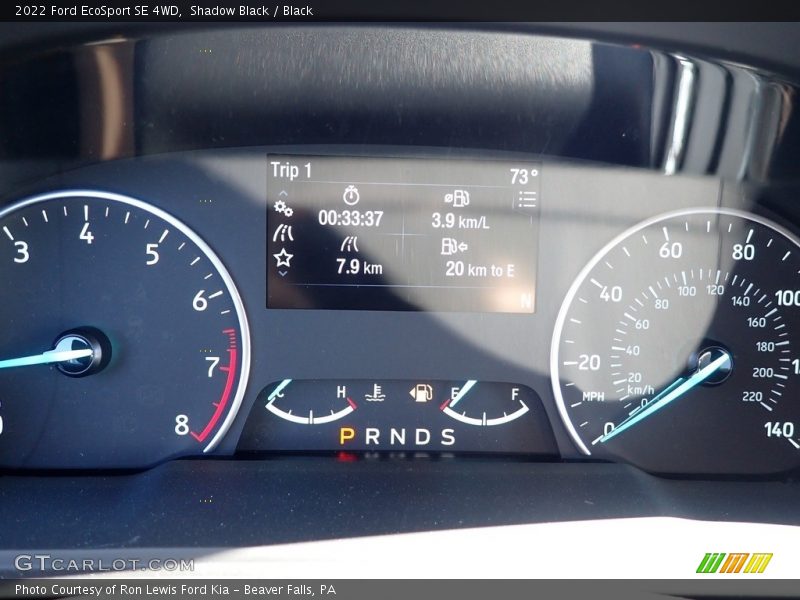 2022 EcoSport SE 4WD SE 4WD Gauges
