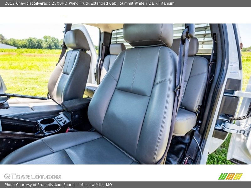 Summit White / Dark Titanium 2013 Chevrolet Silverado 2500HD Work Truck Extended Cab