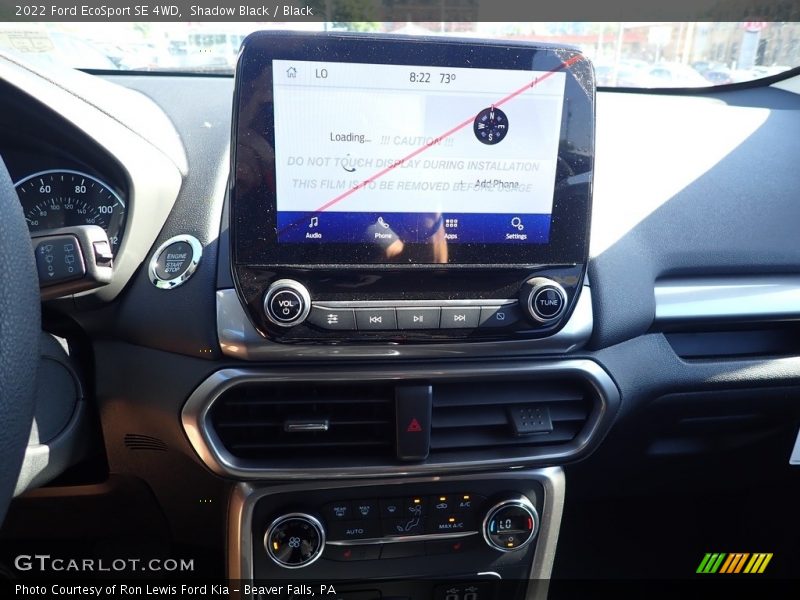 Shadow Black / Black 2022 Ford EcoSport SE 4WD