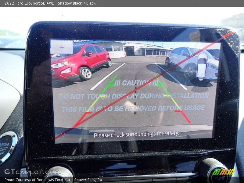 Shadow Black / Black 2022 Ford EcoSport SE 4WD