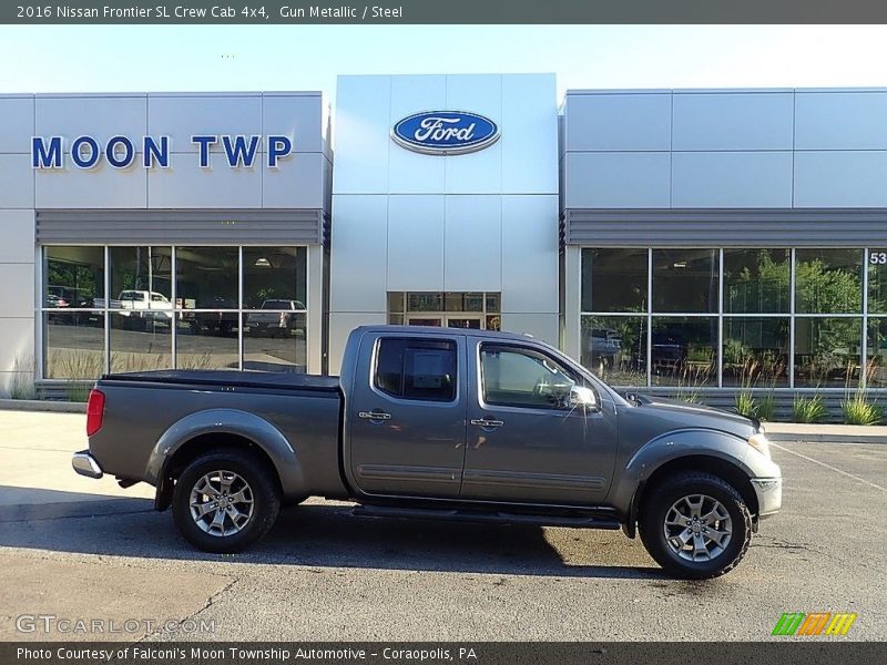Gun Metallic / Steel 2016 Nissan Frontier SL Crew Cab 4x4