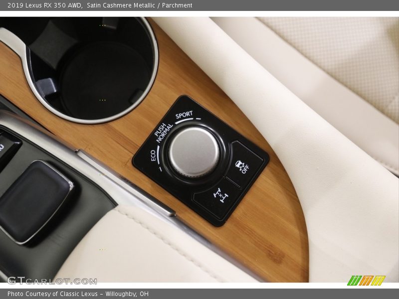 Satin Cashmere Metallic / Parchment 2019 Lexus RX 350 AWD