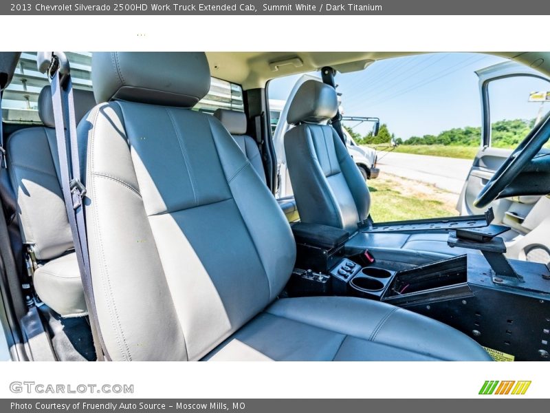 Summit White / Dark Titanium 2013 Chevrolet Silverado 2500HD Work Truck Extended Cab