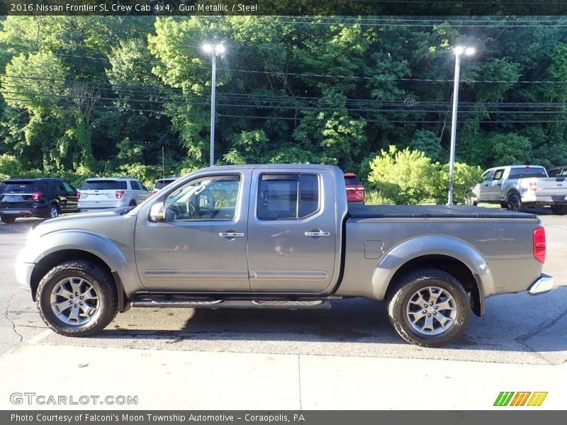  2016 Frontier SL Crew Cab 4x4 Gun Metallic