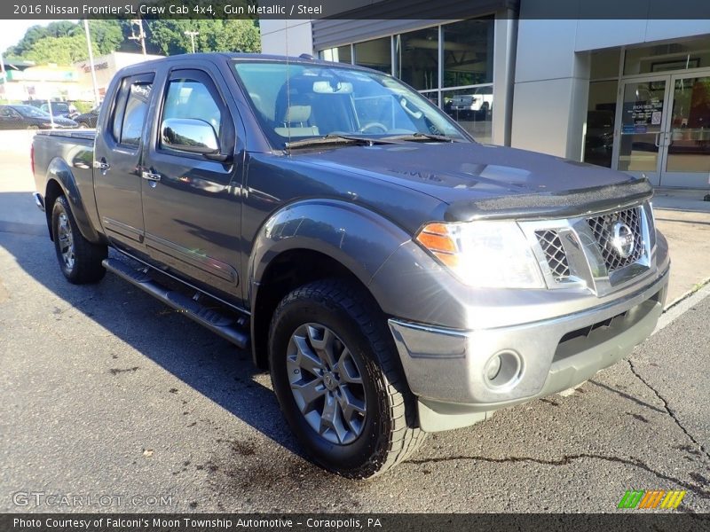  2016 Frontier SL Crew Cab 4x4 Gun Metallic