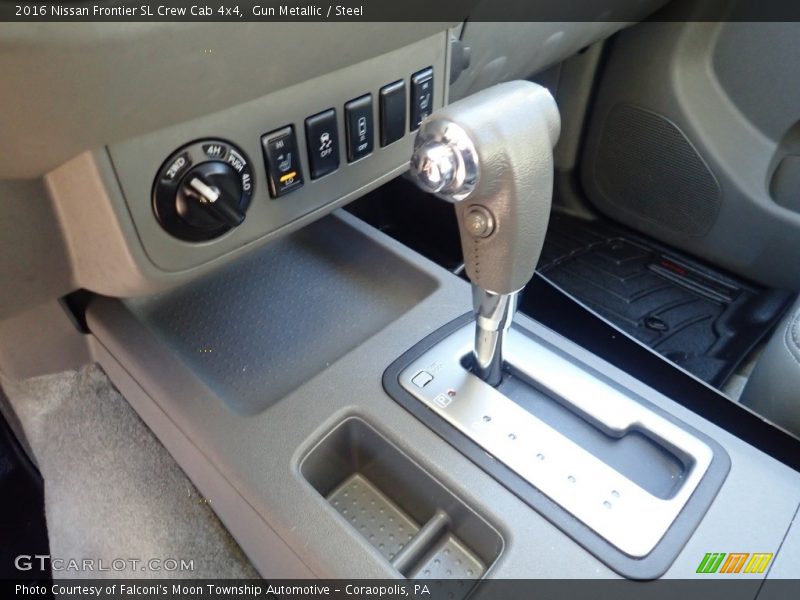  2016 Frontier SL Crew Cab 4x4 5 Speed Automatic Shifter