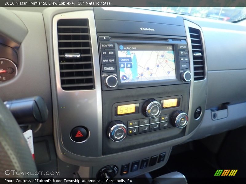 Gun Metallic / Steel 2016 Nissan Frontier SL Crew Cab 4x4