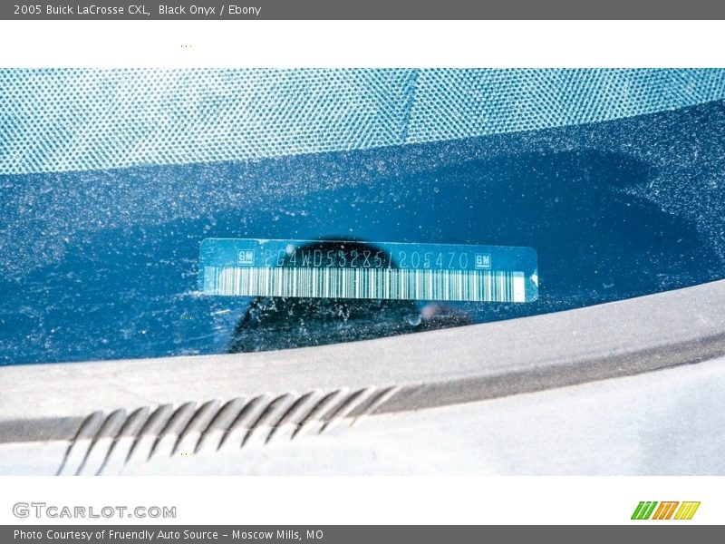 Black Onyx / Ebony 2005 Buick LaCrosse CXL