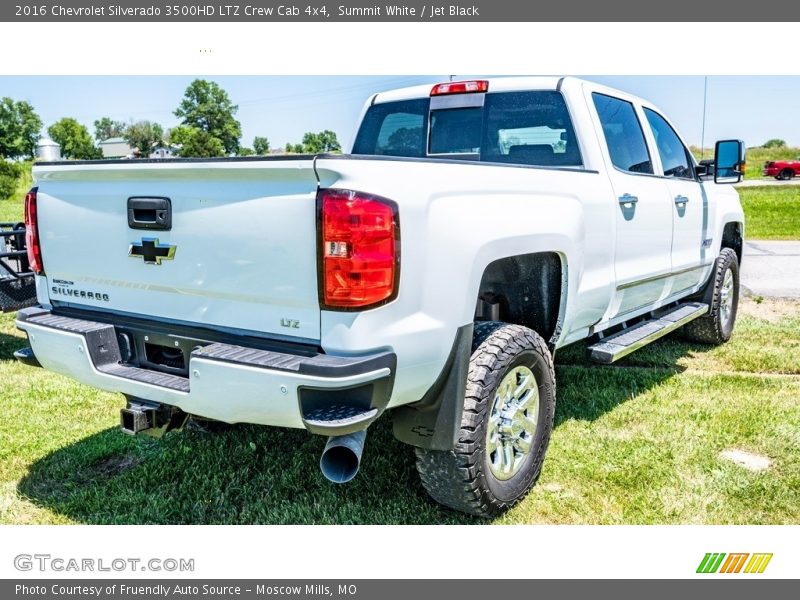 Summit White / Jet Black 2016 Chevrolet Silverado 3500HD LTZ Crew Cab 4x4