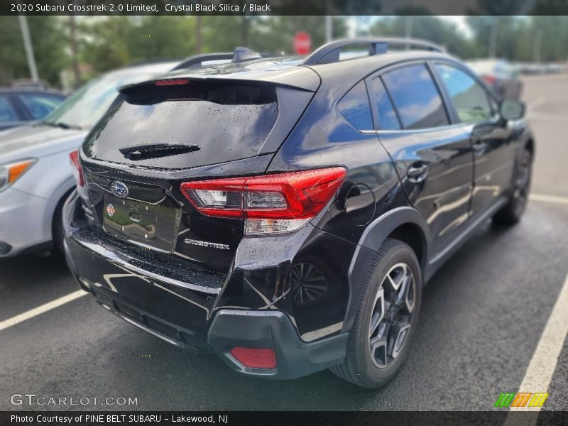 Crystal Black Silica / Black 2020 Subaru Crosstrek 2.0 Limited