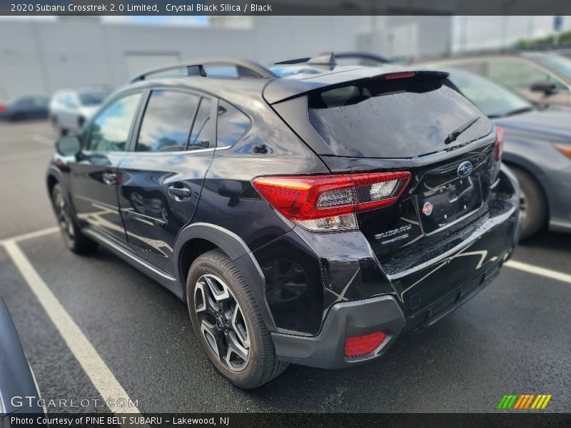 Crystal Black Silica / Black 2020 Subaru Crosstrek 2.0 Limited