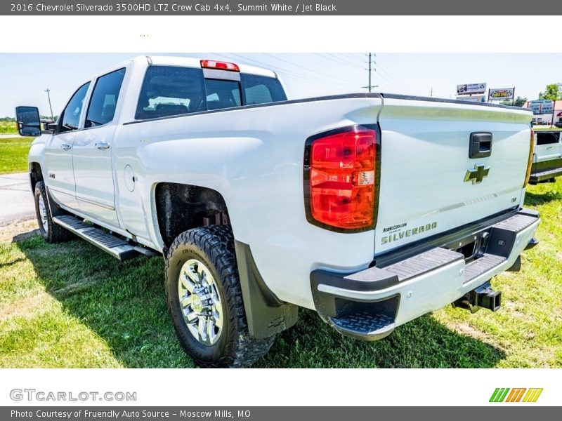Summit White / Jet Black 2016 Chevrolet Silverado 3500HD LTZ Crew Cab 4x4