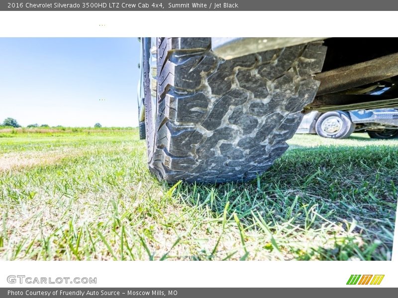 Summit White / Jet Black 2016 Chevrolet Silverado 3500HD LTZ Crew Cab 4x4