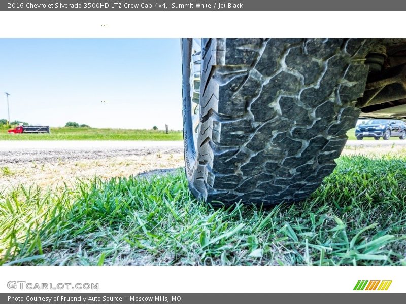 Summit White / Jet Black 2016 Chevrolet Silverado 3500HD LTZ Crew Cab 4x4