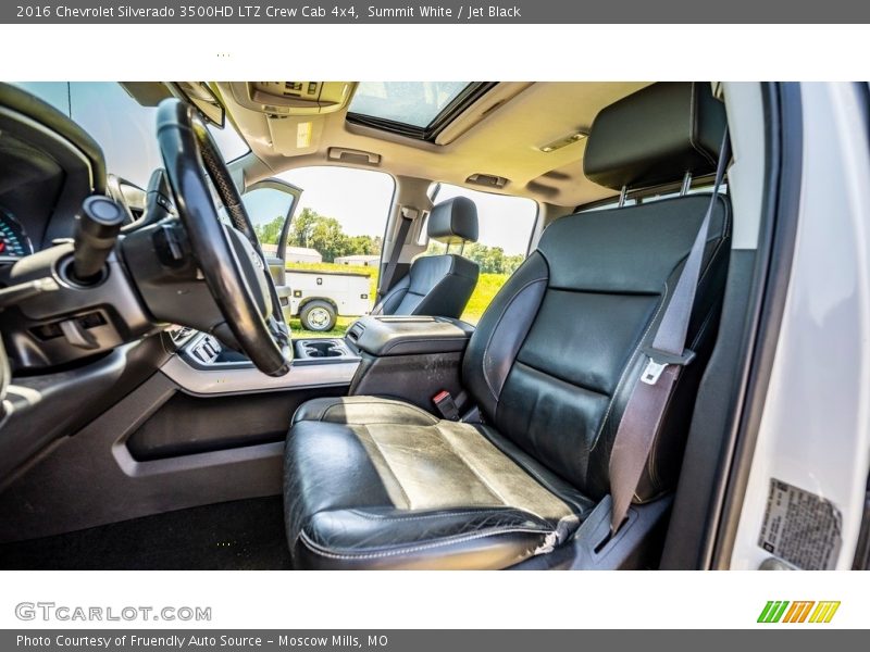 Summit White / Jet Black 2016 Chevrolet Silverado 3500HD LTZ Crew Cab 4x4