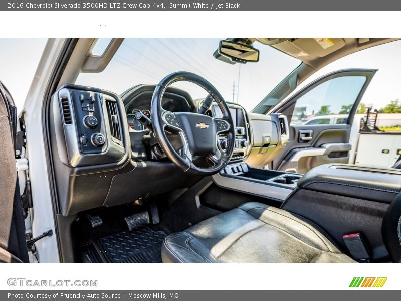 Summit White / Jet Black 2016 Chevrolet Silverado 3500HD LTZ Crew Cab 4x4