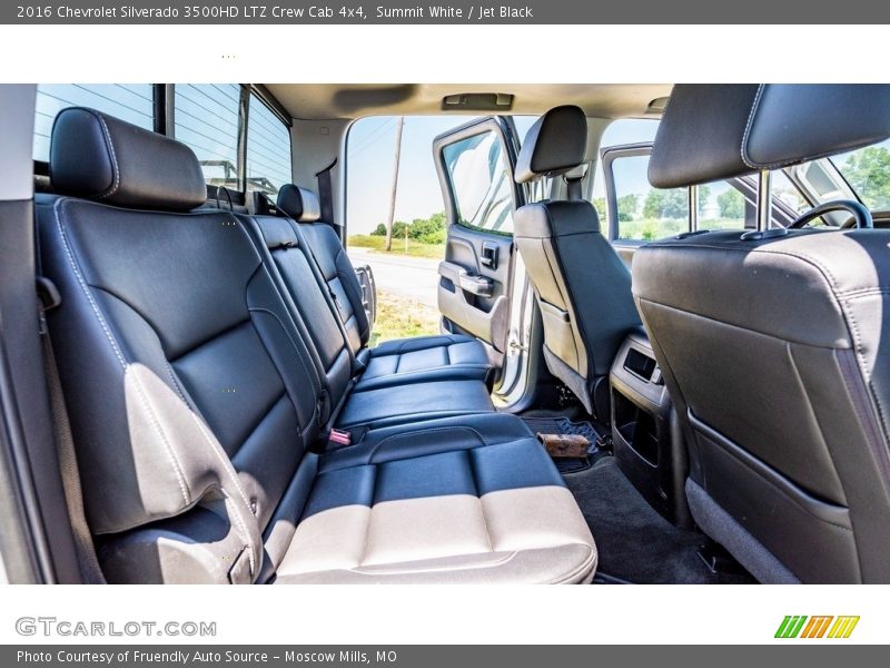 Rear Seat of 2016 Silverado 3500HD LTZ Crew Cab 4x4