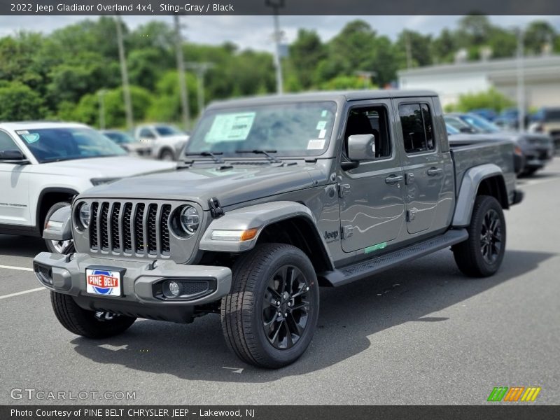 Sting-Gray / Black 2022 Jeep Gladiator Overland 4x4