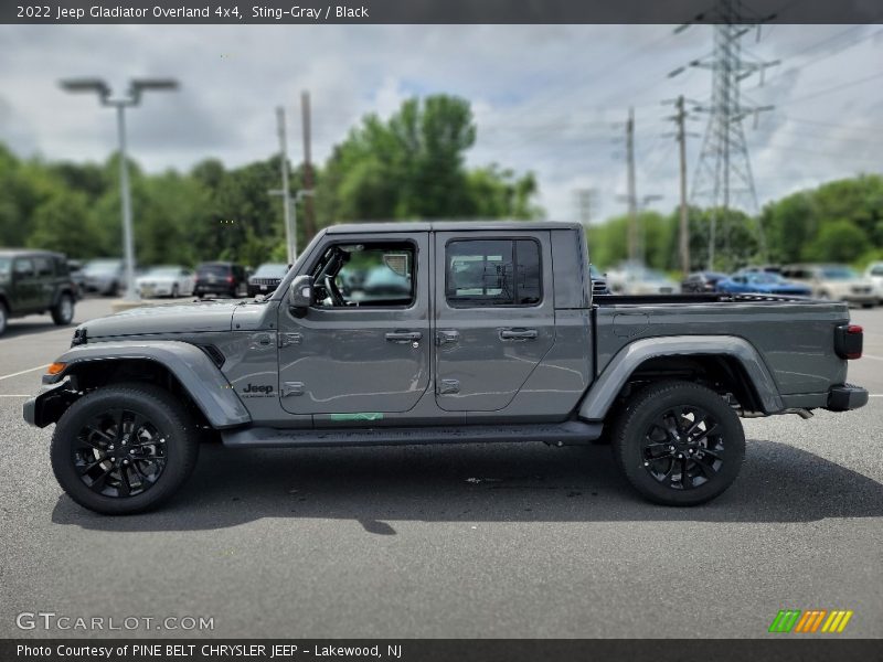 Sting-Gray / Black 2022 Jeep Gladiator Overland 4x4