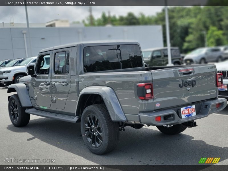 Sting-Gray / Black 2022 Jeep Gladiator Overland 4x4
