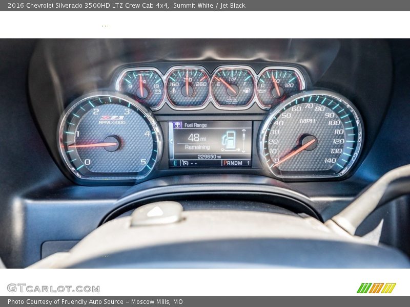  2016 Silverado 3500HD LTZ Crew Cab 4x4 LTZ Crew Cab 4x4 Gauges