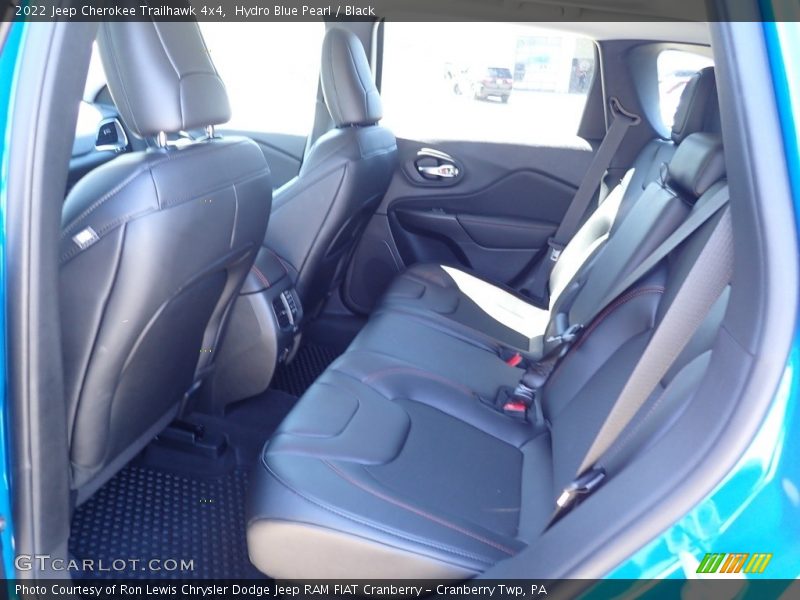 Hydro Blue Pearl / Black 2022 Jeep Cherokee Trailhawk 4x4