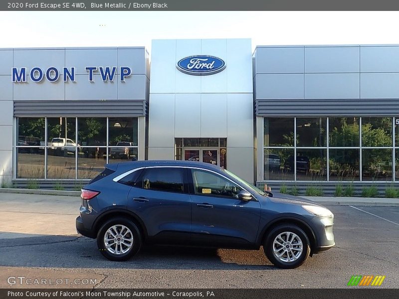 Blue Metallic / Ebony Black 2020 Ford Escape SE 4WD