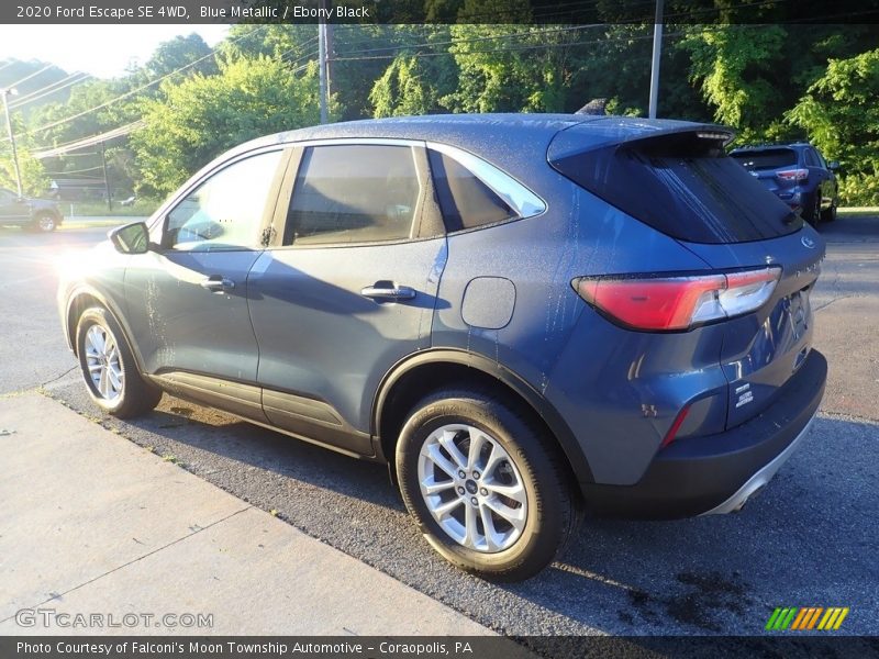 Blue Metallic / Ebony Black 2020 Ford Escape SE 4WD