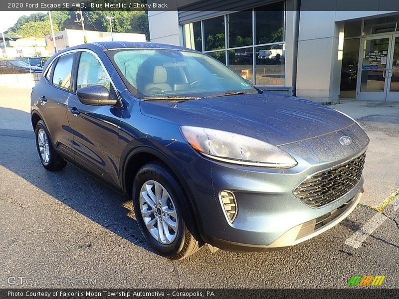 Blue Metallic / Ebony Black 2020 Ford Escape SE 4WD