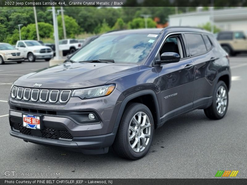 Granite Crystal Metallic / Black 2022 Jeep Compass Latitude 4x4
