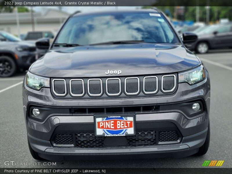 Granite Crystal Metallic / Black 2022 Jeep Compass Latitude 4x4