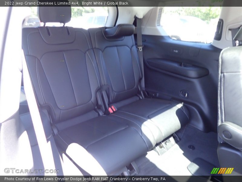 Bright White / Global Black 2022 Jeep Grand Cherokee L Limited 4x4
