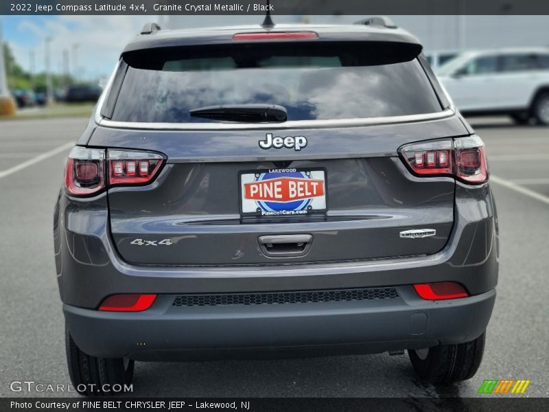 Granite Crystal Metallic / Black 2022 Jeep Compass Latitude 4x4