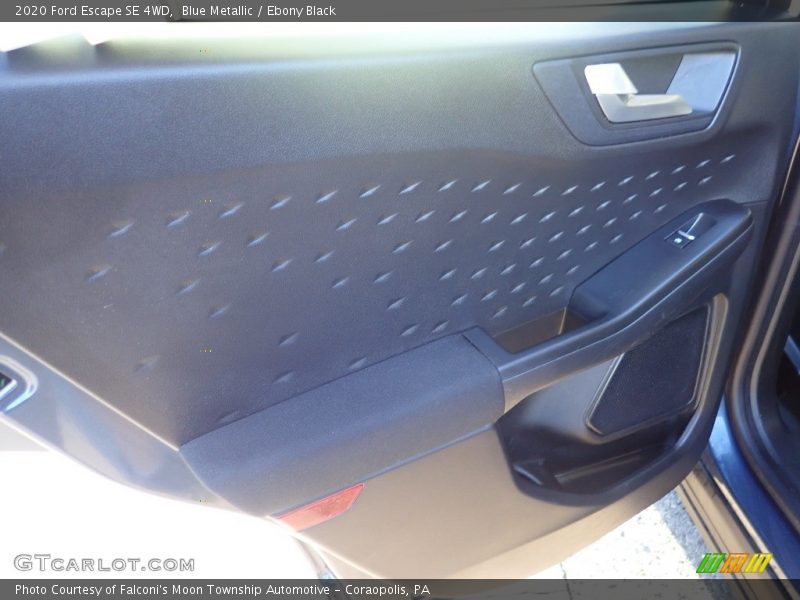 Blue Metallic / Ebony Black 2020 Ford Escape SE 4WD