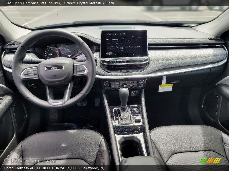 Granite Crystal Metallic / Black 2022 Jeep Compass Latitude 4x4