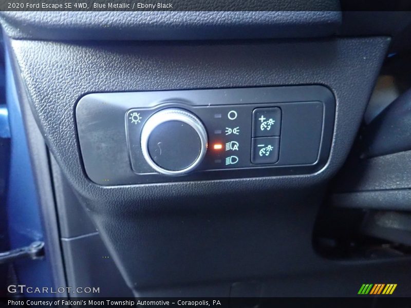Blue Metallic / Ebony Black 2020 Ford Escape SE 4WD