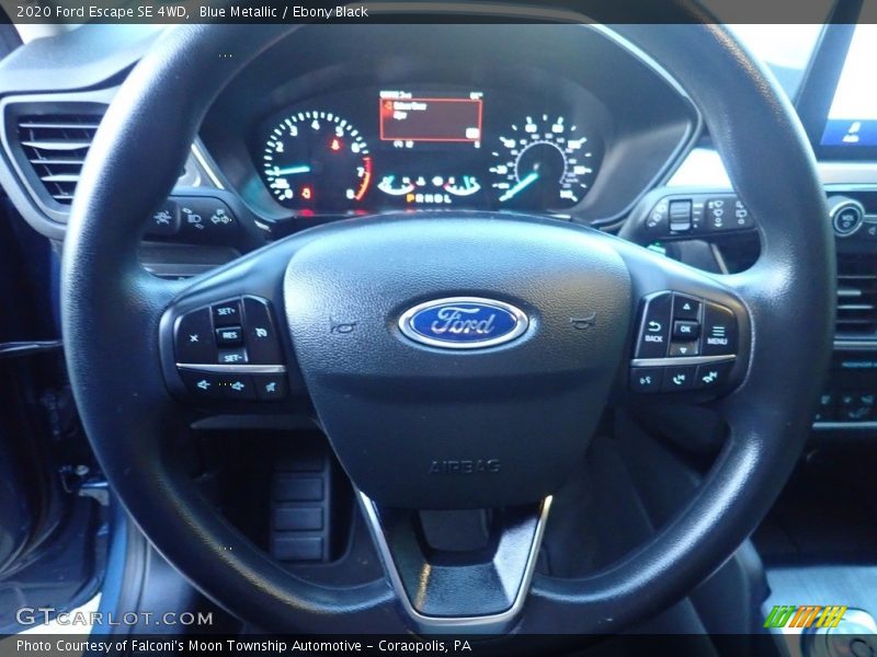 Blue Metallic / Ebony Black 2020 Ford Escape SE 4WD