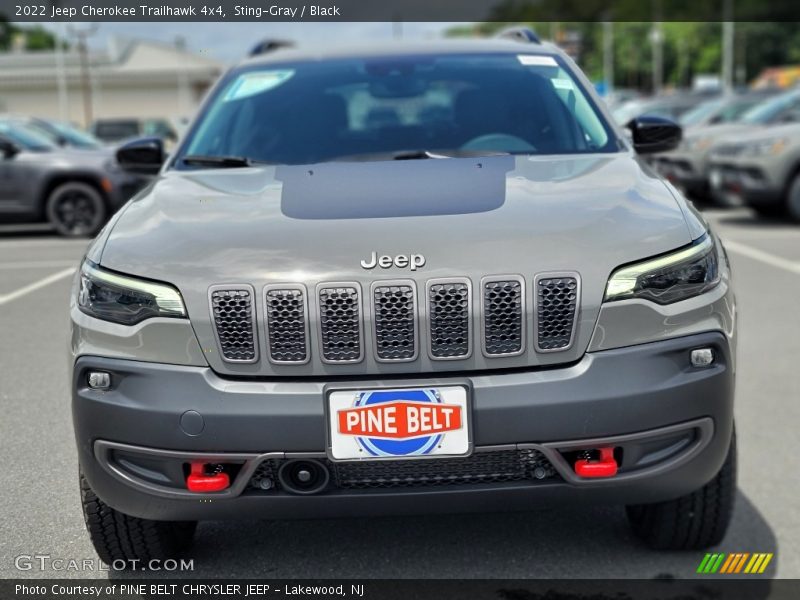 Sting-Gray / Black 2022 Jeep Cherokee Trailhawk 4x4
