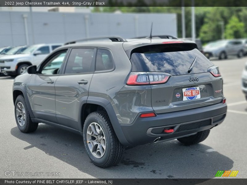 Sting-Gray / Black 2022 Jeep Cherokee Trailhawk 4x4