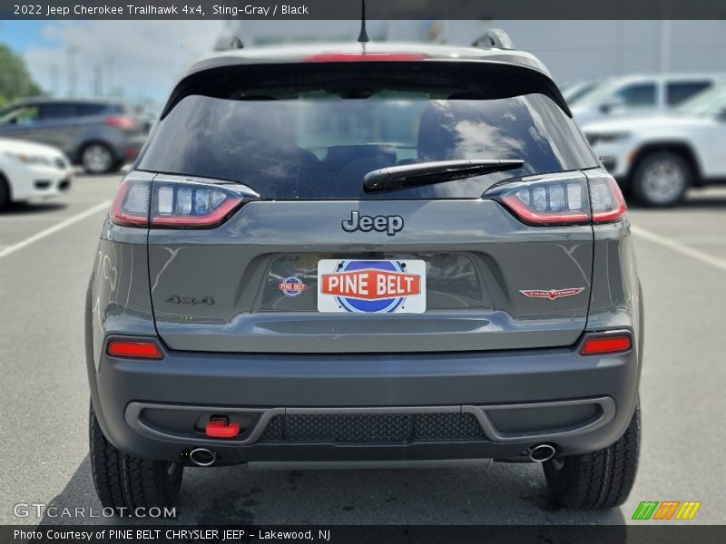 Sting-Gray / Black 2022 Jeep Cherokee Trailhawk 4x4