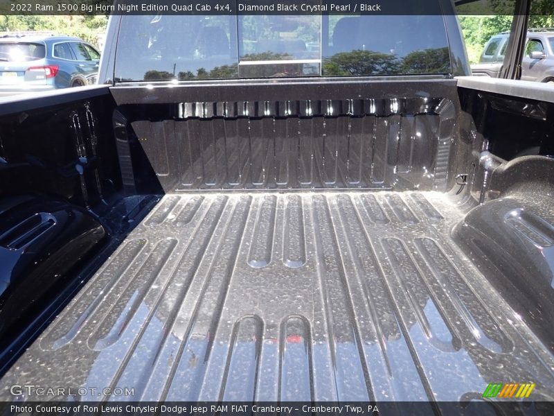 Diamond Black Crystal Pearl / Black 2022 Ram 1500 Big Horn Night Edition Quad Cab 4x4