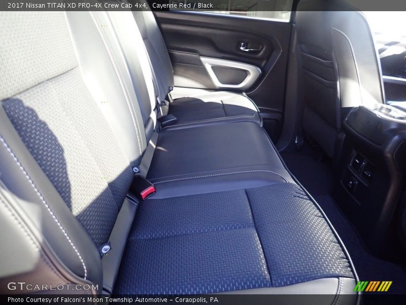 Cayenne Red / Black 2017 Nissan TITAN XD PRO-4X Crew Cab 4x4