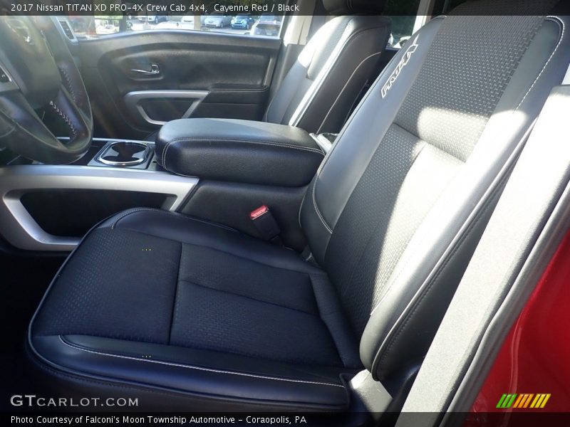 Cayenne Red / Black 2017 Nissan TITAN XD PRO-4X Crew Cab 4x4