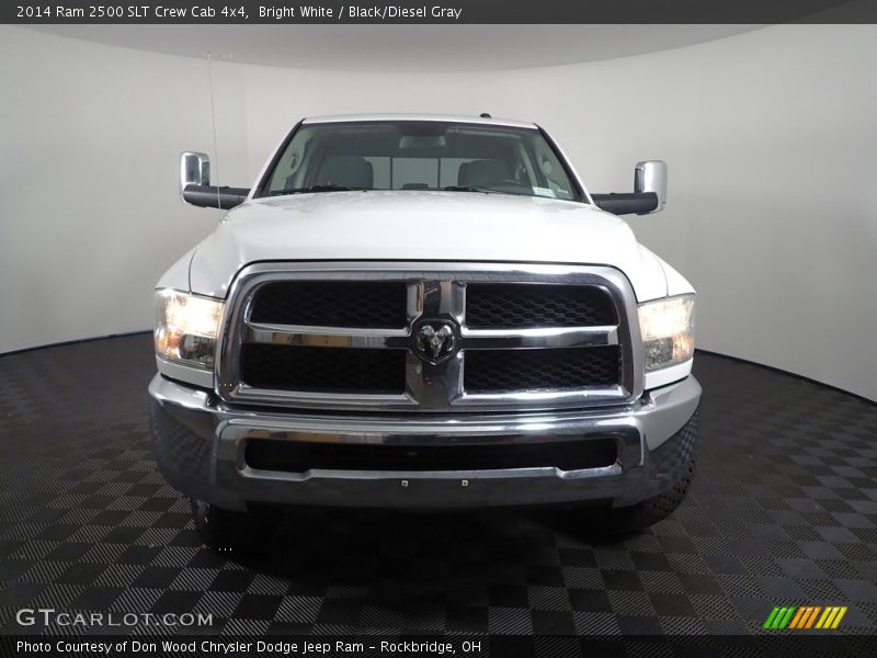 Bright White / Black/Diesel Gray 2014 Ram 2500 SLT Crew Cab 4x4
