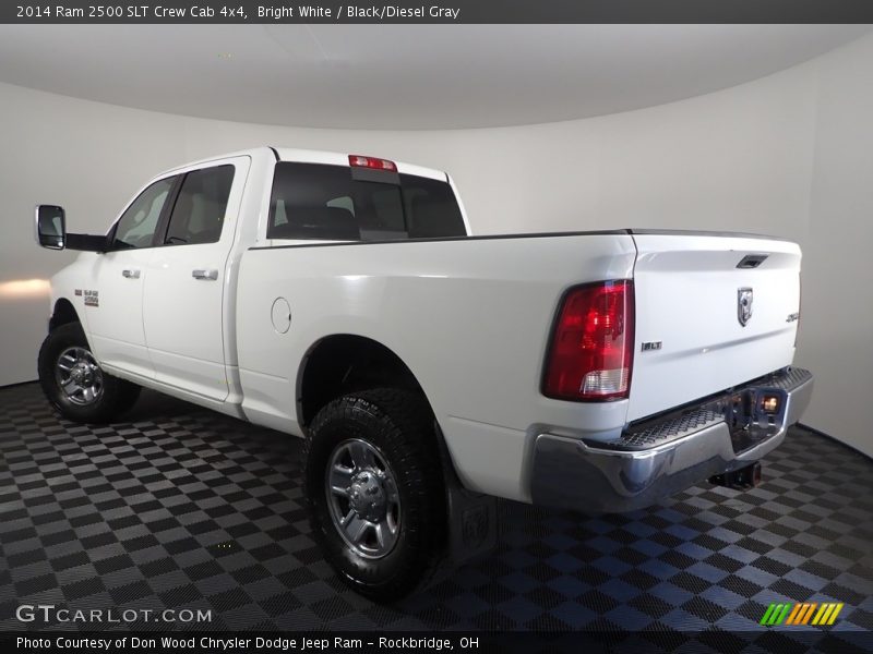 Bright White / Black/Diesel Gray 2014 Ram 2500 SLT Crew Cab 4x4